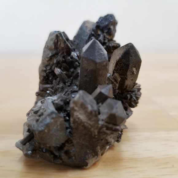 #1131 Rare Collectible Real Black Crystal & Fools - Picture 8 of 13